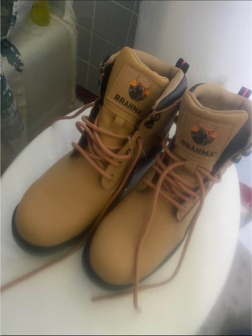 Brahma Tan Work Boots